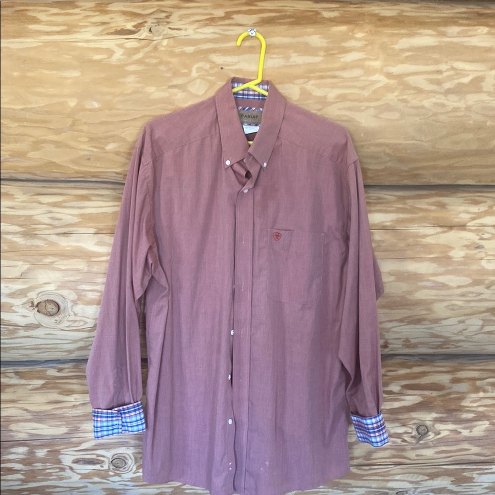 Ariat Red Casual Button Down Shirt